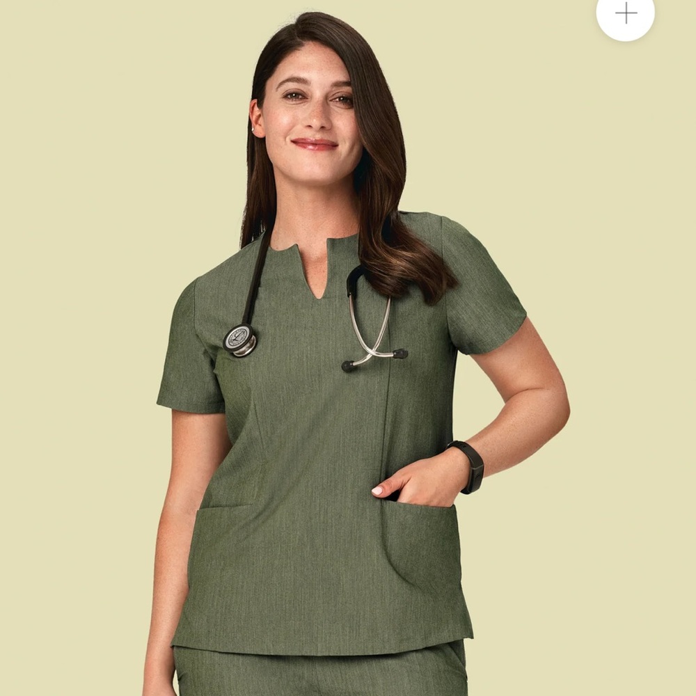 It’s brand new scrub top from Mandala.